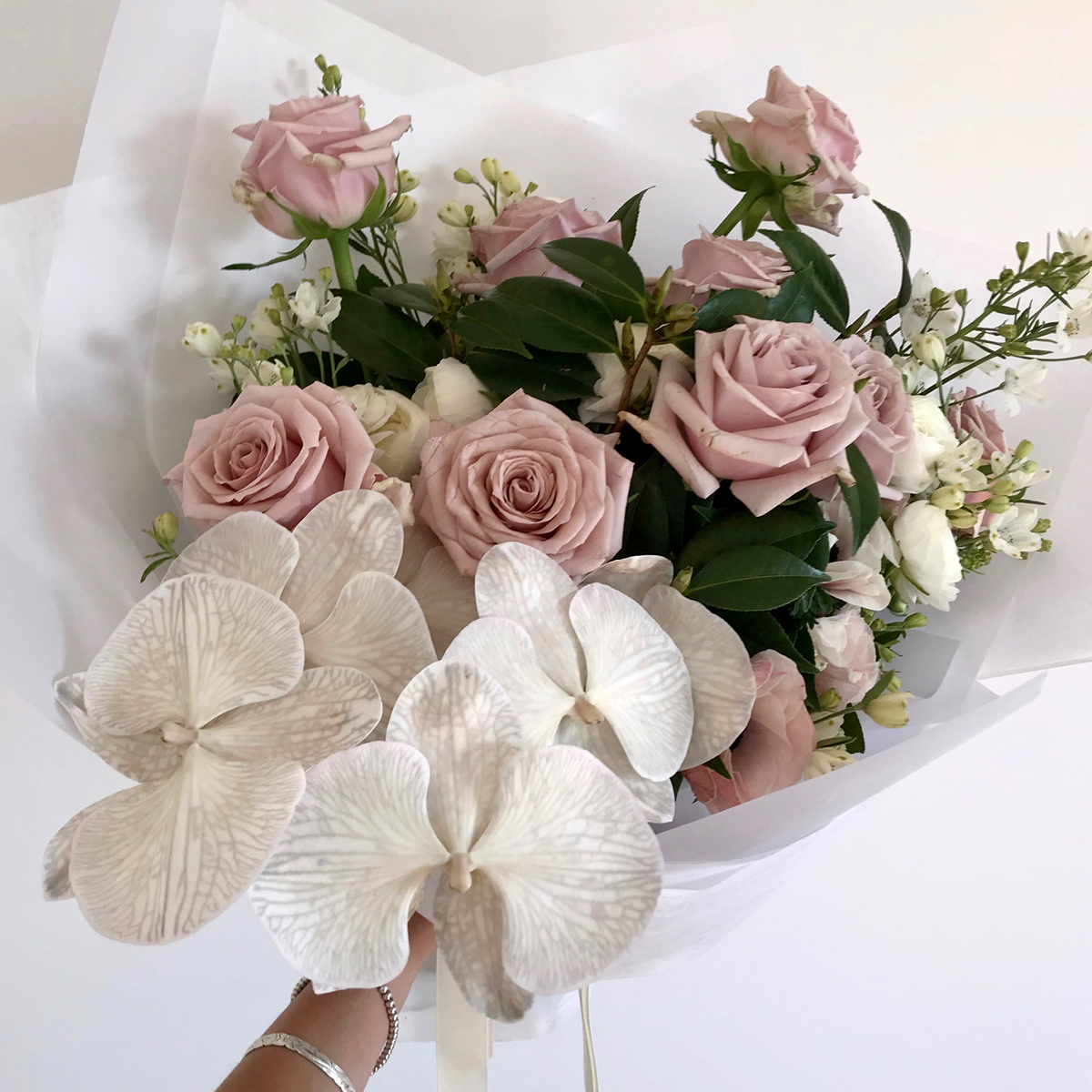 Seathistle Floriography Pastel Flower Bouquets